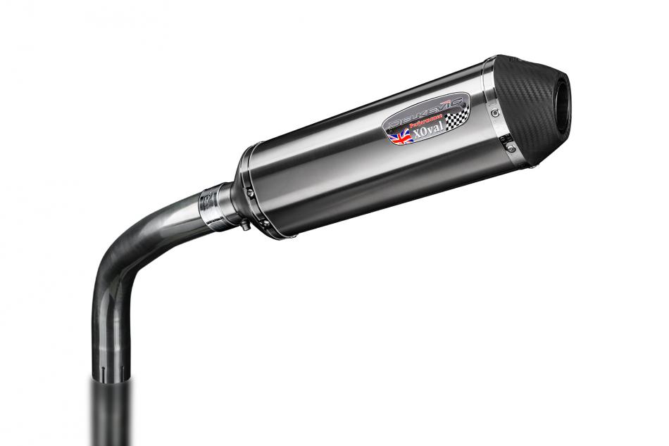 Yamaha XT1200Z Supertenere 2010-2021 343mm X-Oval Stainless Exhaust Silencer Kit