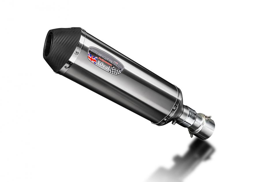 BMW HP4 1000 2013-2015 343mm X-Oval Stainless Exhaust Silencer Can Kit