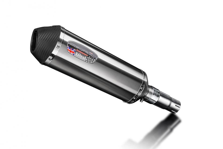 Kymco Xciting 400i 2014-2017 343mm X-Oval Stainless Exhaust Silencer Can Kit