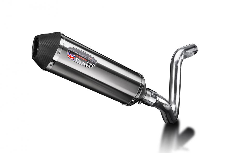 KTM 125 Duke 2011-2016 343mm X-Oval Stainless Exhaust Silencer Can Kit
