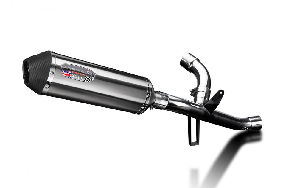 Ducati Multistrada 950 2017-2018 343mm X-Oval Stainless Exhaust Silencer Can Kit