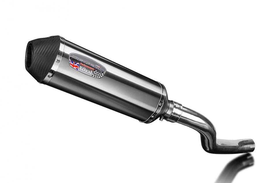 CFMOTO 650NK 2016-2023 343mm X-Oval Stainless Exhaust Silencer Can Kit