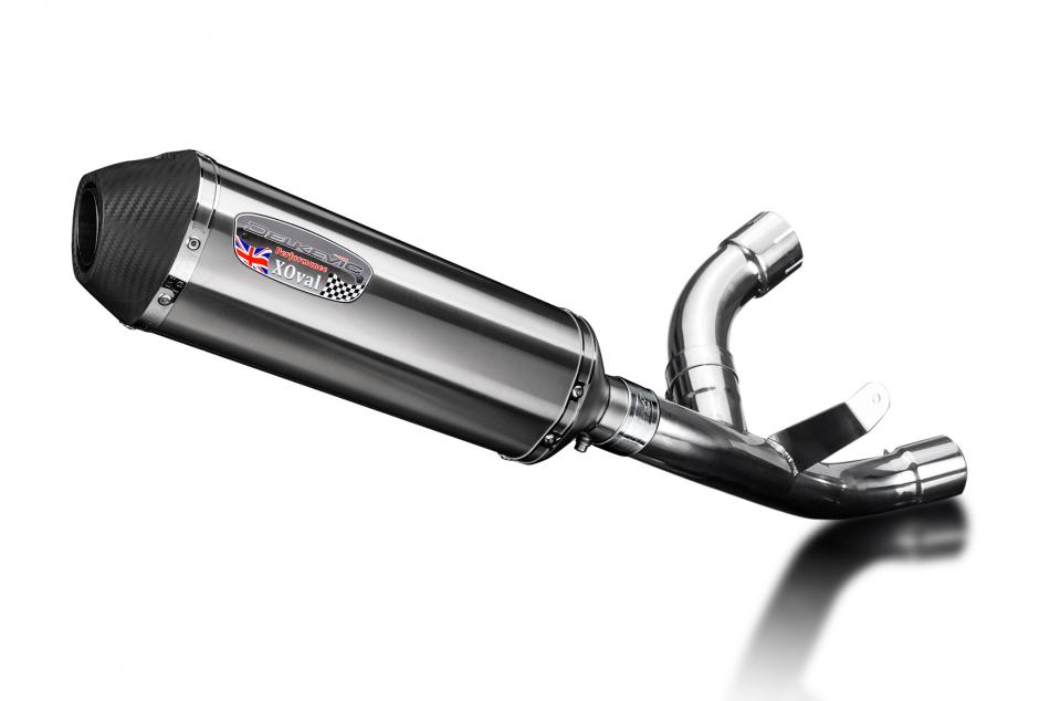 Ducati Supersport 939 2017-2019 343mm X-Oval Stainless Exhaust Silencer Can Kit