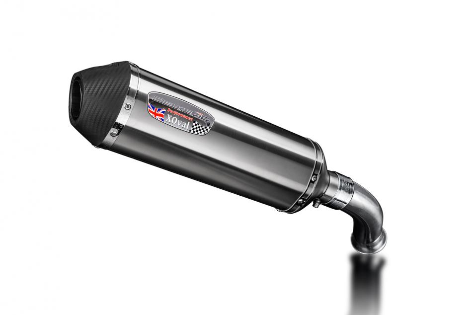 KTM 790 Duke 2018-2020 343mm X-Oval Stainless Exhaust Silencer Can Kit