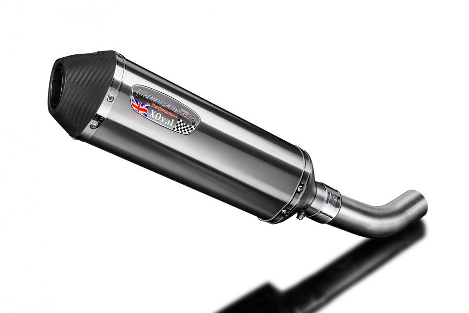 KAWASAKI Z900 2020-2023 343mm X-Oval Stainless Exhaust Silencer Can Kit