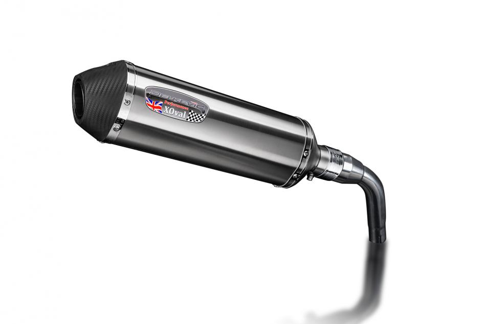 Honda MSX125 Grom 2013-2015 343mm X-Oval Stainless Exhaust Silencer Can Kit
