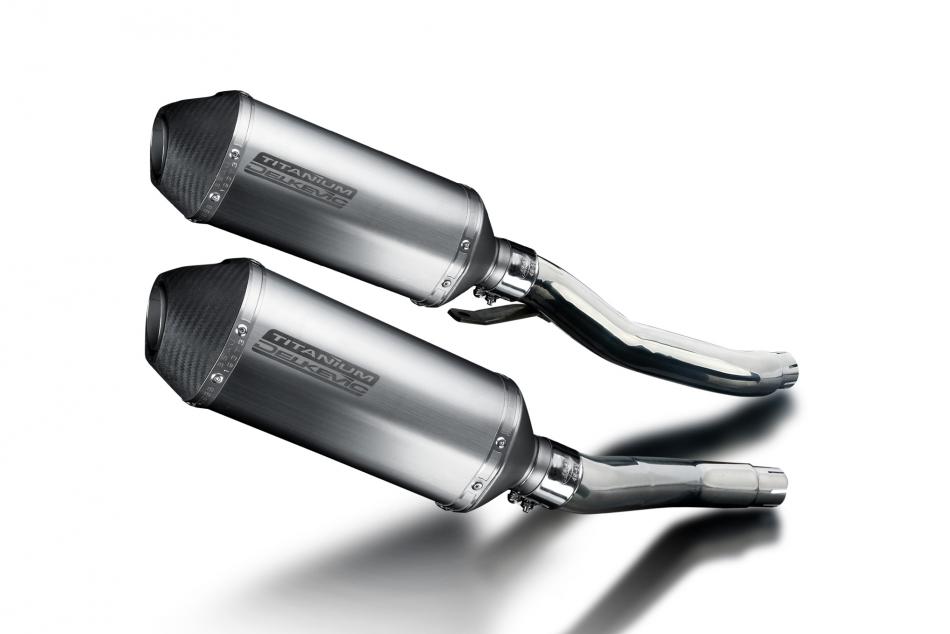 Yamaha XJ600 N/S Diversion 92-04 260mm X-Oval Titanium Exhaust Silencer Can Kit