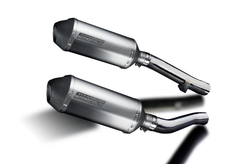 XJR1200 1995-1998 / 2* XOVAL 260mm (10 inch) TITANIUM SILENCERS
