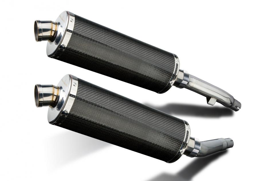 YAMAHA XJ900S DIVERSION 94-03 350mm CARBON BSAU SILENCER EXHAUST KIT