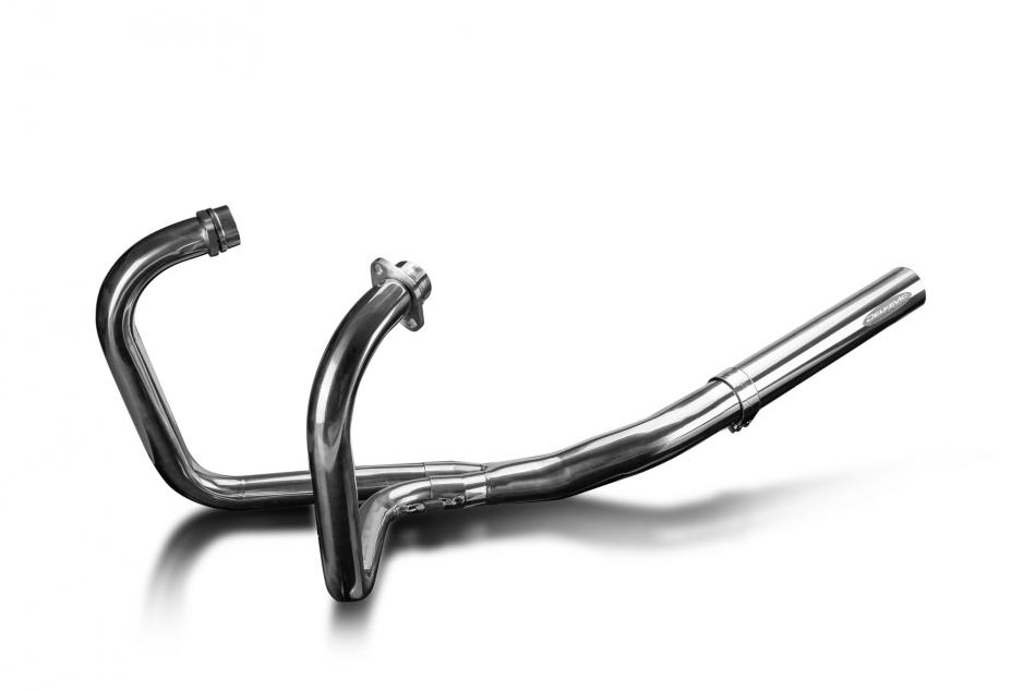 CX500 / CX500 DELUXE / CX500C CUSTOM 1978-1981 / COMPLETE 2-1 SYSTEM CLASSIC STRAIGHT SILENCER 304