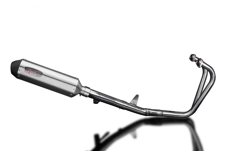 Honda CB500 S Sport 1994-2003 Full Exhaust 2-1 343mm X-Oval Stainless Silencer