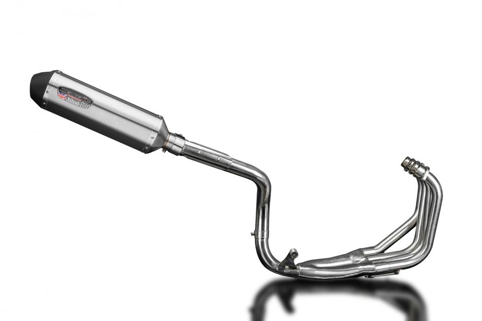 Honda CB600F Hornet 98-02 Full Exhaust 4-1 343mm X-Oval Stainless Silencer Can