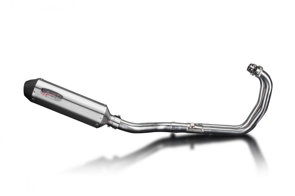 Yamaha YZF-R3 15-24 MT03 17-24 Full Exhaust 2-1 343mm X-Oval Stainless Silencer