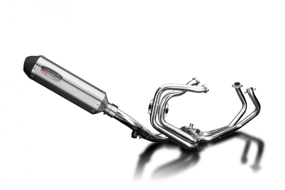 Honda VFR800X Crossrunner 2011-2014 4-1 Full Exhaust 343mm X-Oval Stainless Can