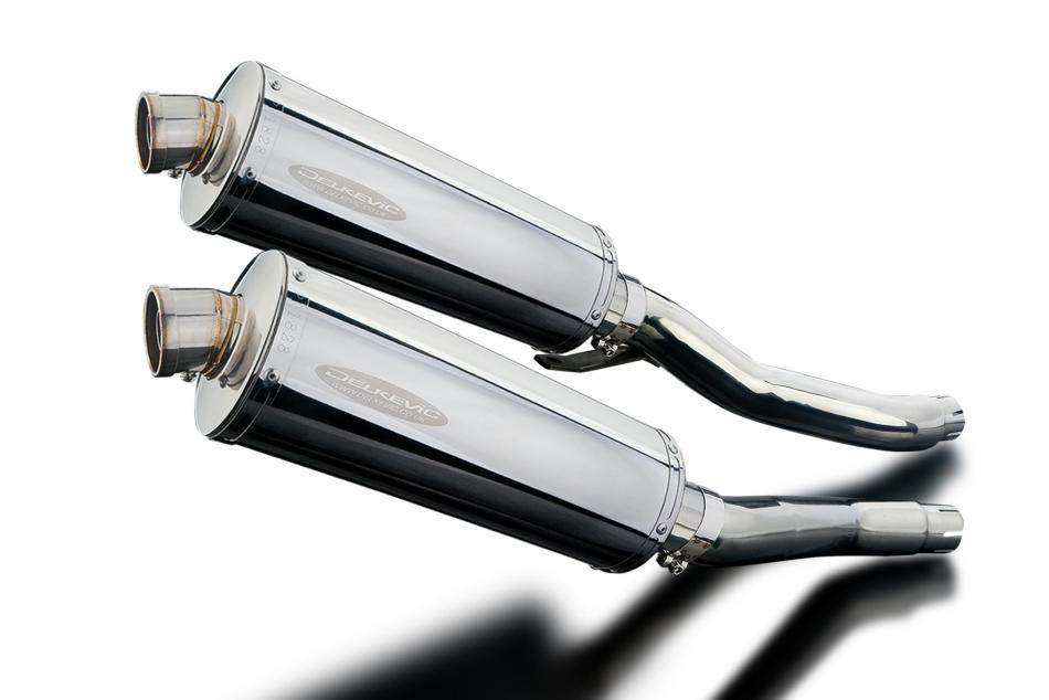 YAMAHA XJ600N XJ600S DIVERSION 92-04 350mm OVAL STAINLESS BSAU SILENCER EXHAUST