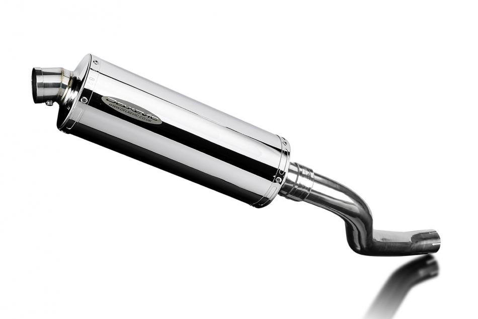 CFMOTO 650NK 2016-2023 350mm Oval Stainless Exhaust Silencer Can Kit