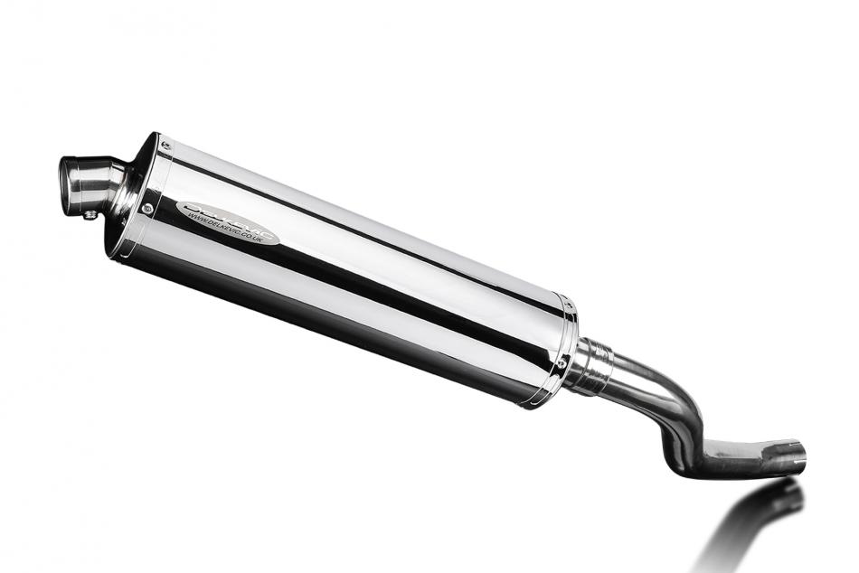 CFMOTO 650NK 2016-2023 450mm Oval Stainless Exhaust Silencer Can Kit