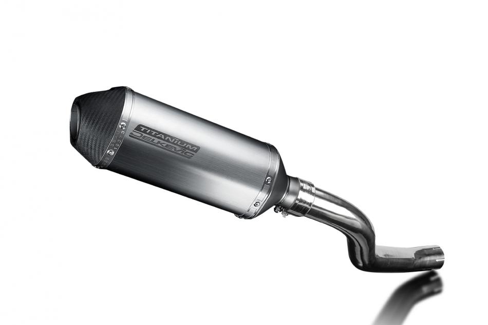 CFMOTO 650NK 2016-2023 260mm X-Oval Titanium Exhaust Silencer Can Kit