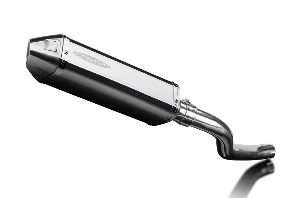 CFMOTO 650NK 2016-2023 320mm Tri-Oval Stainless Exhaust Silencer Can Kit