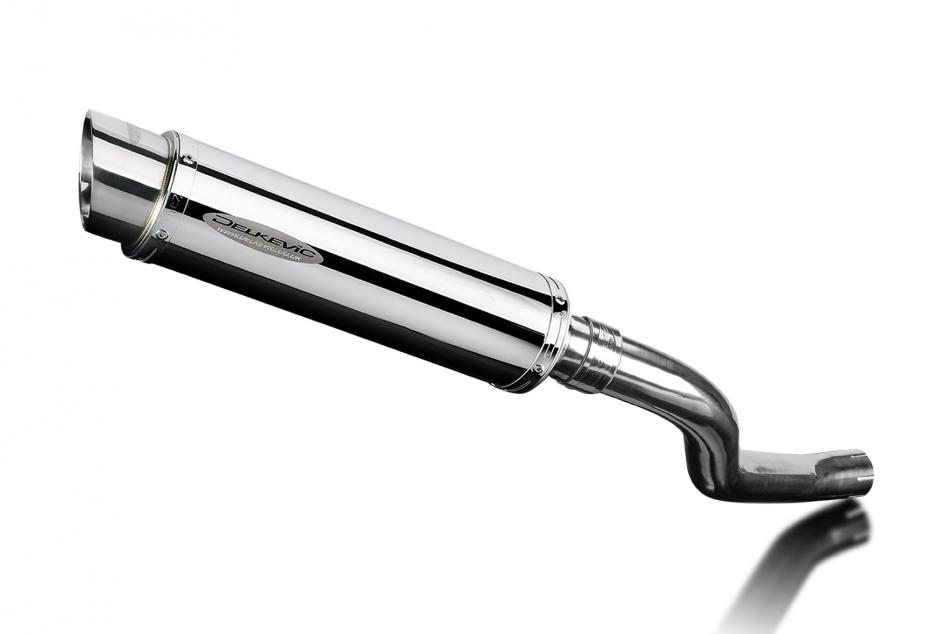 CFMOTO 650NK 2016-2023 350mm Round Stainless Exhaust Silencer Can Kit