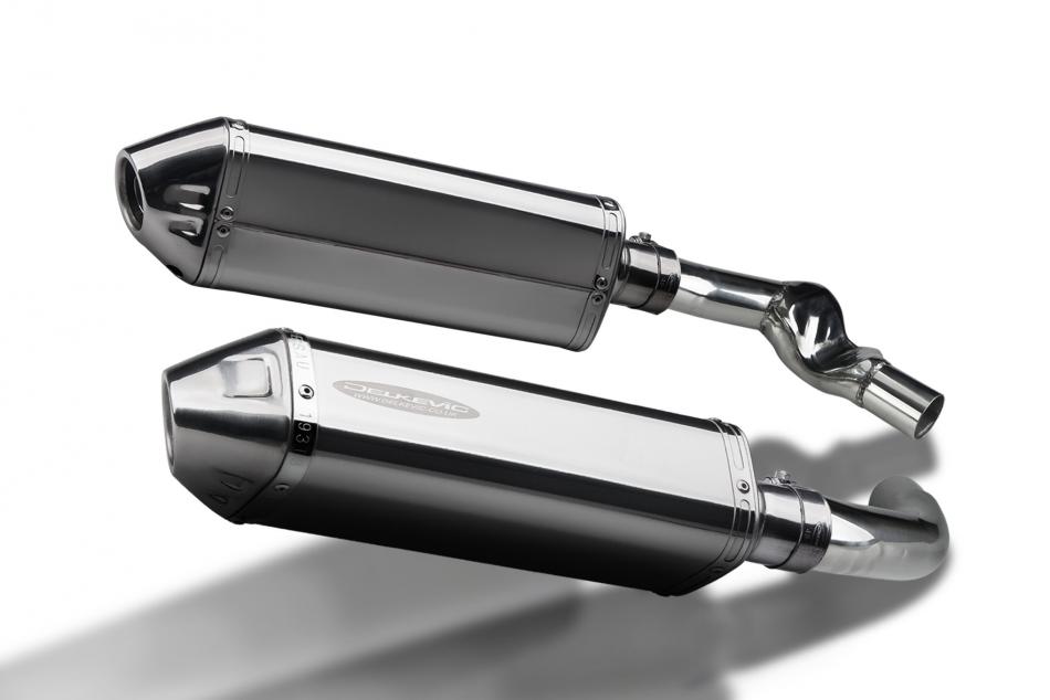 HONDA CBR1000F 1987-1999 320mm TRI STAINLESS BSAU SILENCER EXHAUST KIT