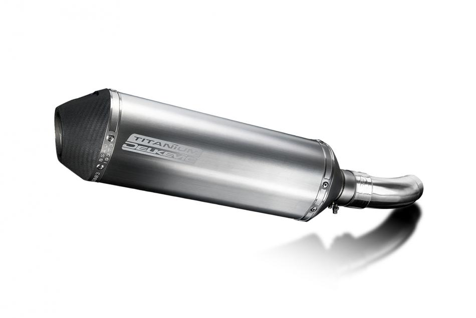 Benelli Leoncino 500 Trail 2021-2023 343mm X-Oval Titanium Exhaust Silencer Kit