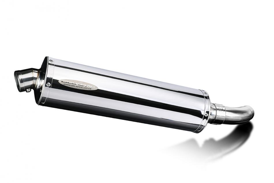 Benelli Leoncino 500 Trail 2021-2023 450mm Oval Stainless Exhaust Silencer Kit