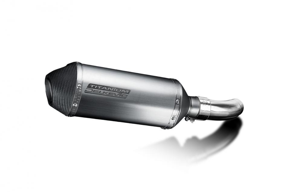 Benelli Leoncino 500 Trail 2021-2023 260mm X-Oval Titanium Exhaust Silencer Kit