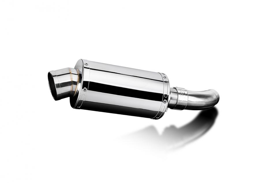 Benelli Leoncino 500 Trail 2021-2023 225mm Oval Stainless Exhaust Silencer Kit