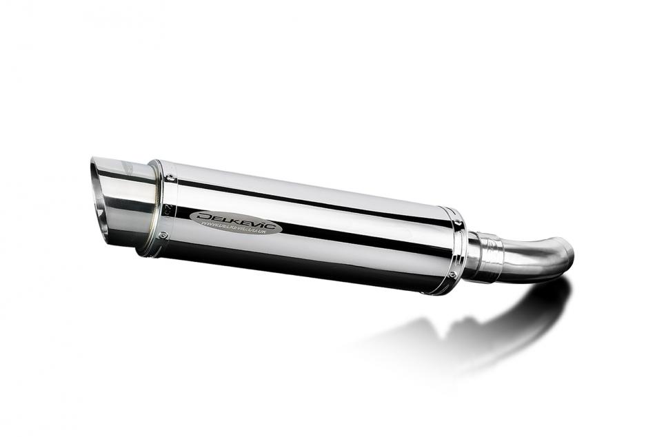 Benelli Leoncino 500 Trail 2021-2023 350mm Round Stainless Exhaust Silencer Kit