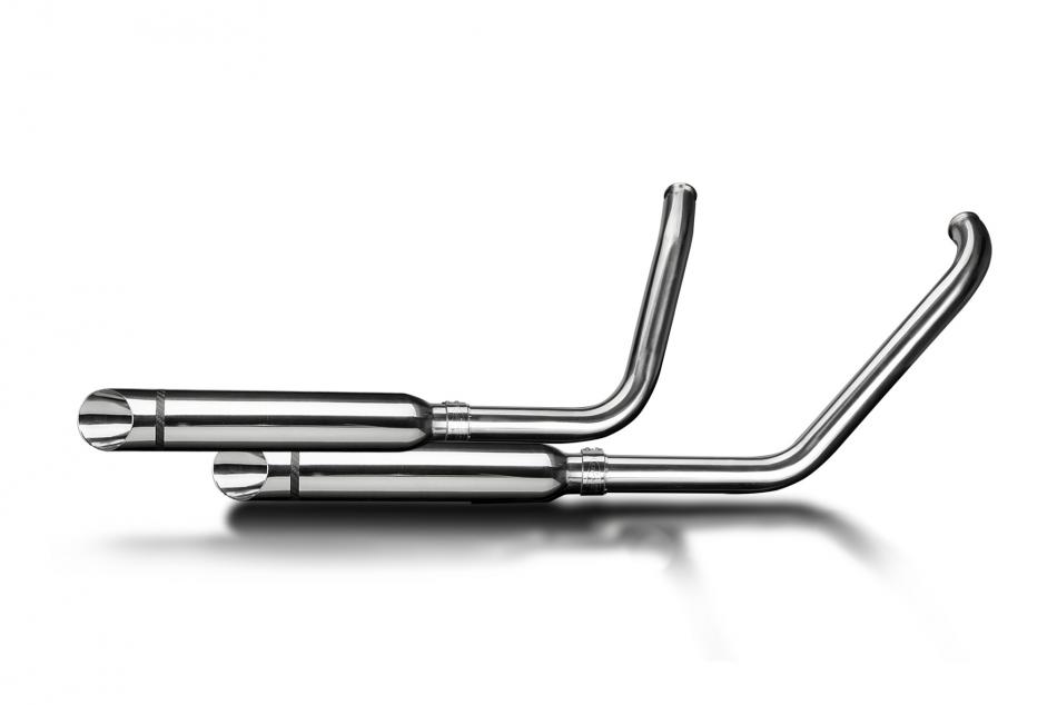 Kawasaki VN1500 98-03 VN1600 05-06 Full Exhaust 2-2 410mm Slash Cut Silencers