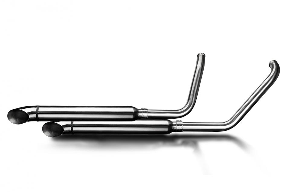 Kawasaki VN1500 98-03 VN1600 05-06 Full Exhaust 2-2 550mm Turn Out Silencers