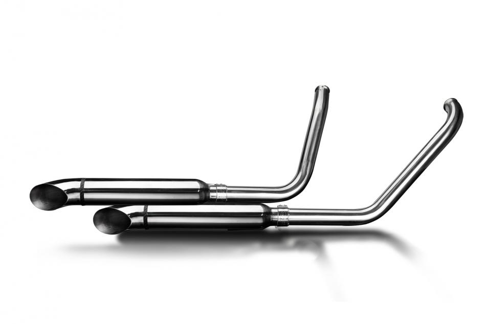 Kawasaki VN1500 98-03 VN1600 05-06 Full Exhaust 2-2 410mm Turn Out Silencers