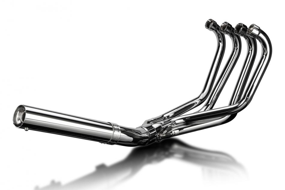 CB750 K0-K6 SOHC 69-76 Exhaust 4-1 Chrome Plated Stainless Classic Short Straight Silencer