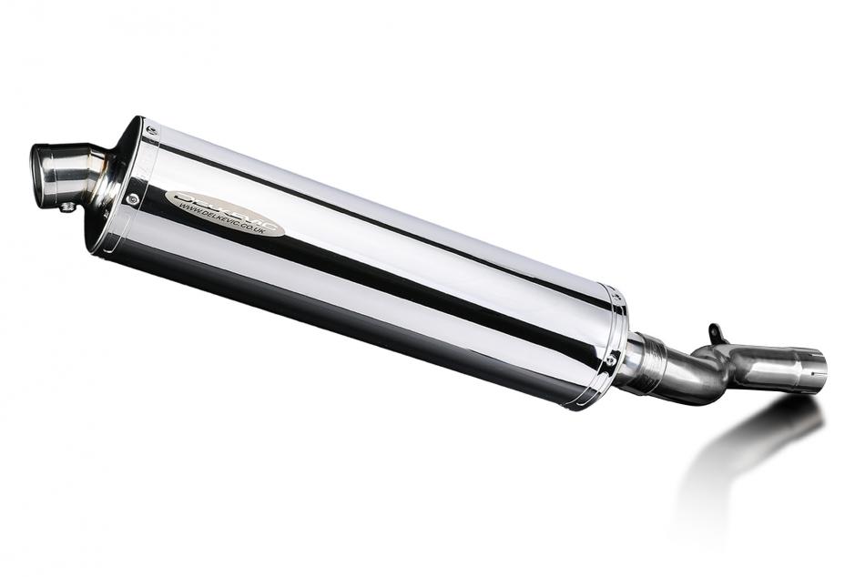 F900 R/XR 2020-2024 / OVAL 450mm (18 inch) SILENCER 304 STAINLESS STEEL