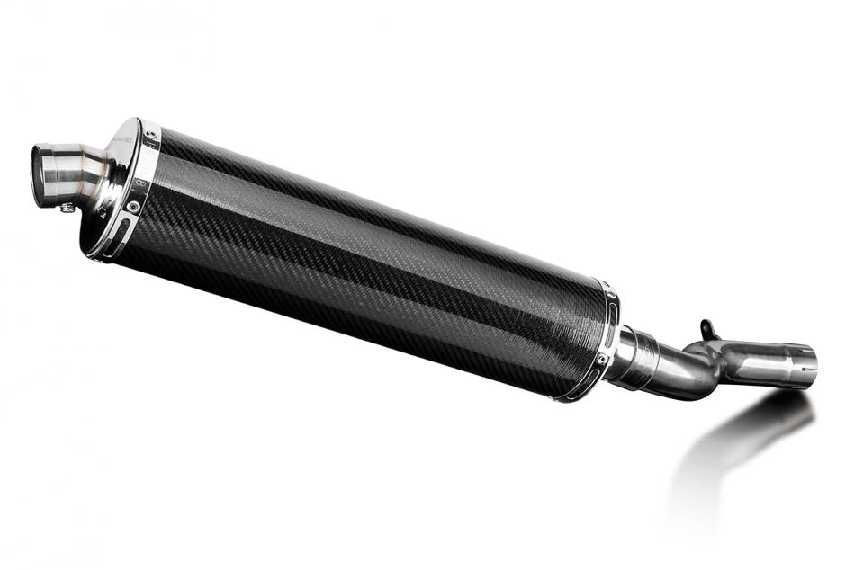 F900 R/XR 2020-2024 / OVAL 450mm (18 inch) CARBON FIBRE SILENCER