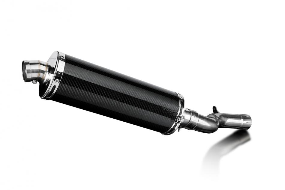 F900 R/XR 2020-2024 / OVAL 350mm (14 inch) CARBON FIBRE SILENCER