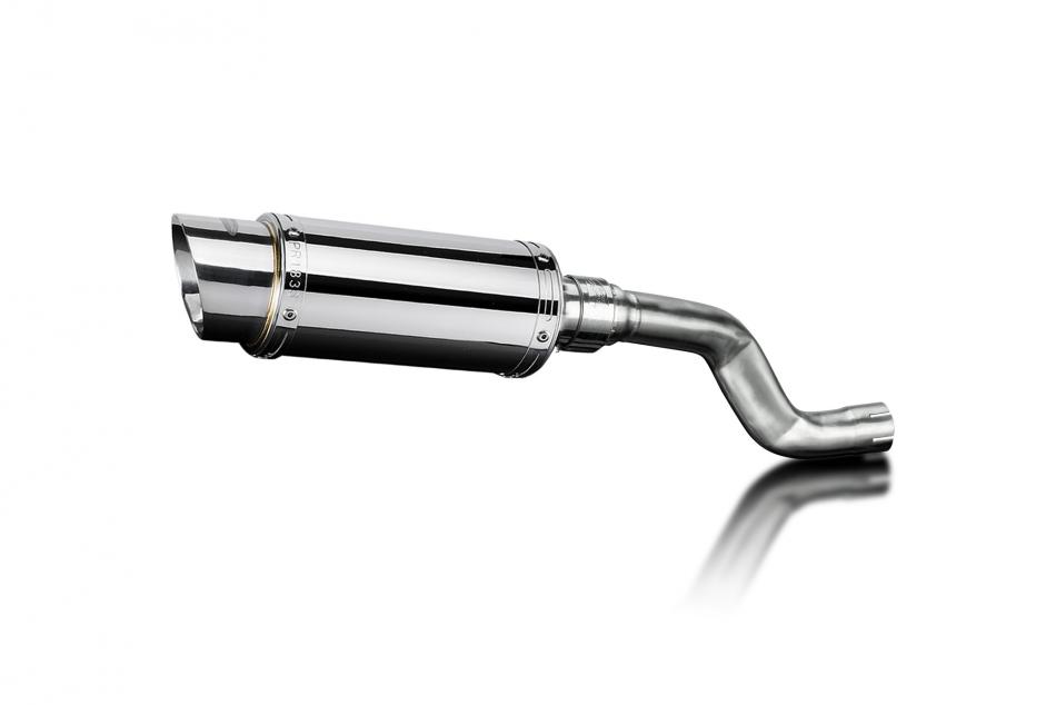 Yamaha XT500 TT500 1977-1989 200mm Round Stainless Exhaust Silencer Can Kit