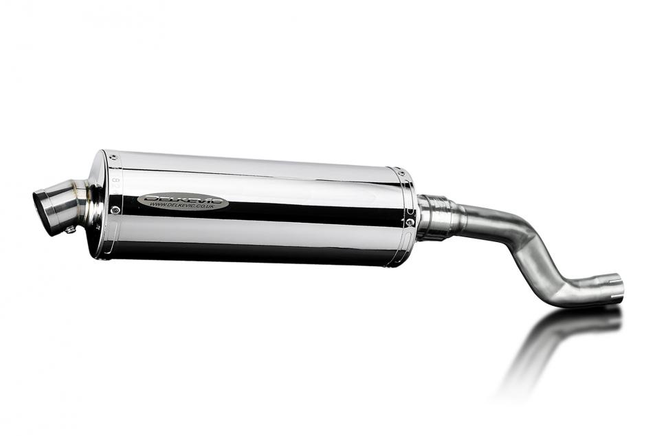 Yamaha XT500 TT500 1977-1989 350mm Oval Stainless Exhaust Silencer Can Kit