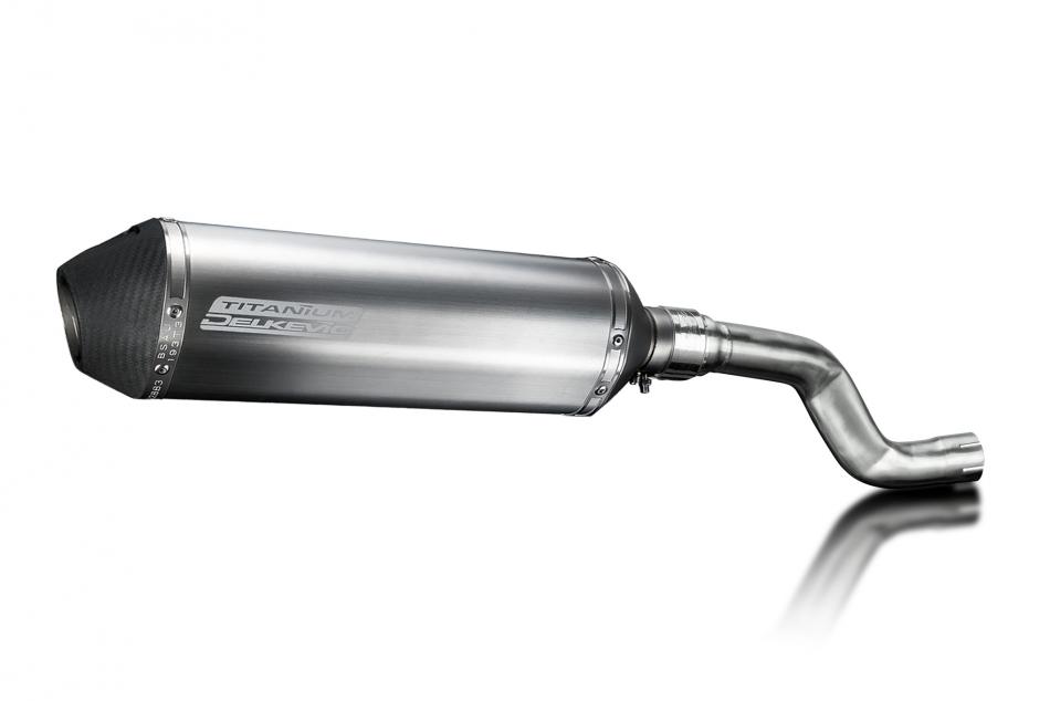 Yamaha XT500 TT500 1977-1989 343mm X-Oval Titanium Exhaust Silencer Can Kit