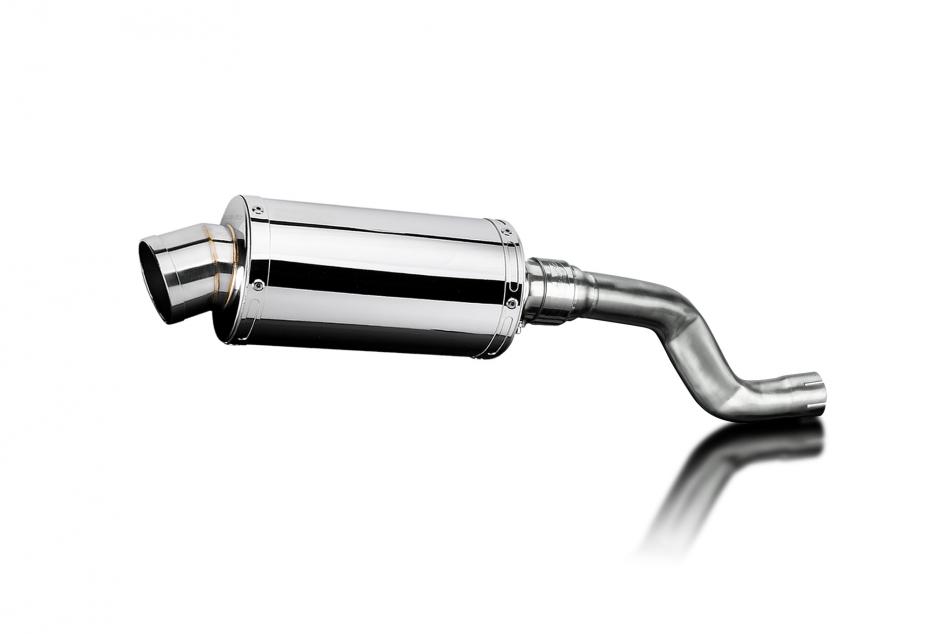 Yamaha XT500 TT500 1977-1989 225mm Oval Stainless Exhaust Silencer Can Kit