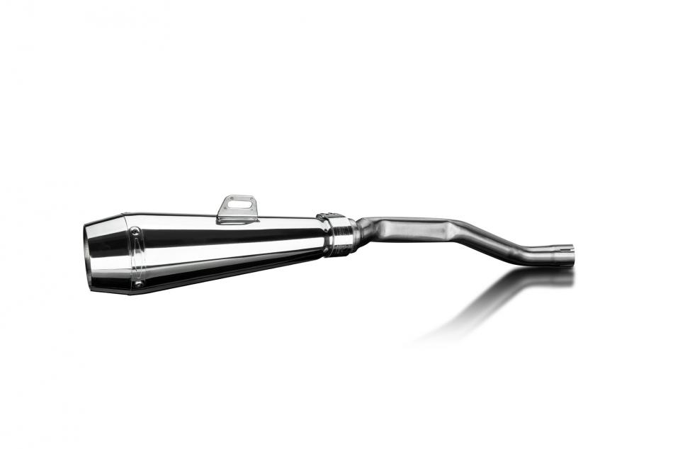 XL250S 1978-1981 / REVERSE-CONE SILENCER 304 STAINLESS STEEL