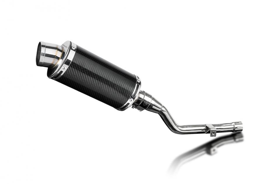 Honda CRF300L 2021-2024 225mm Oval Carbon Exhaust Silencer Can Kit