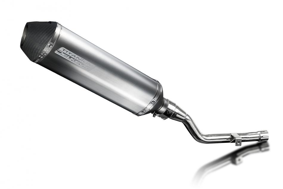 Honda CRF300L 2021-2024 343mm X-Oval Titanium Exhaust Silencer Can Kit