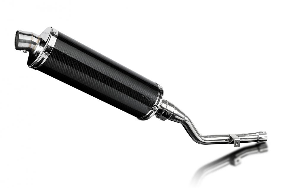 Honda CRF300L 2021-2024 350mm Oval Carbon Exhaust Silencer Can Kit