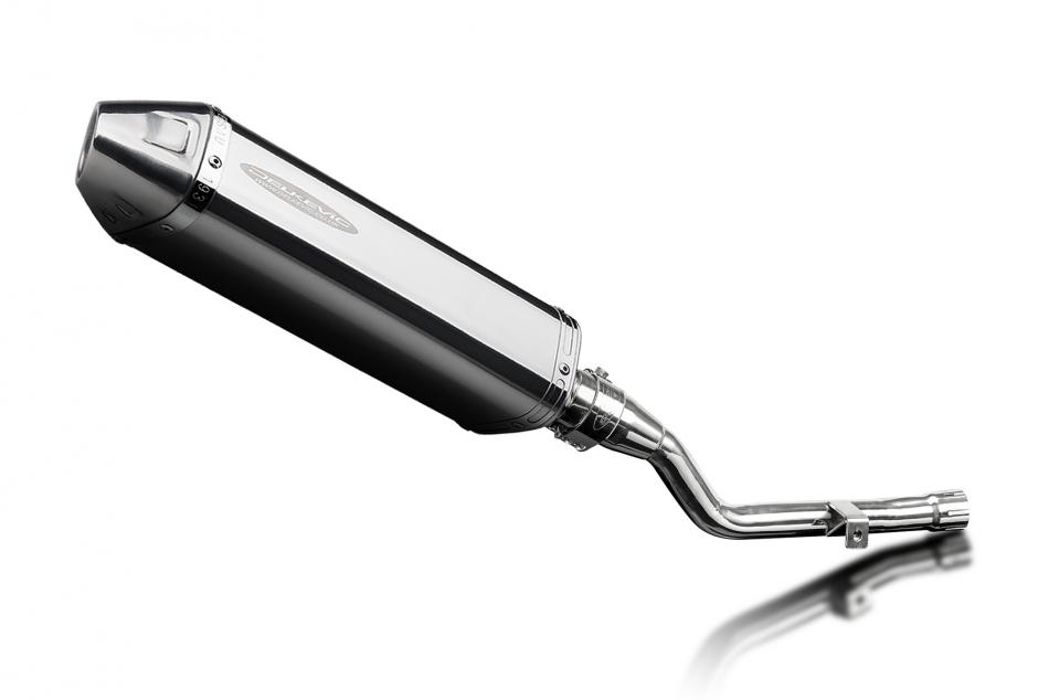 Honda CRF300L 2021-2024 320mm Tri-Oval Stainless Exhaust Silencer Can Kit