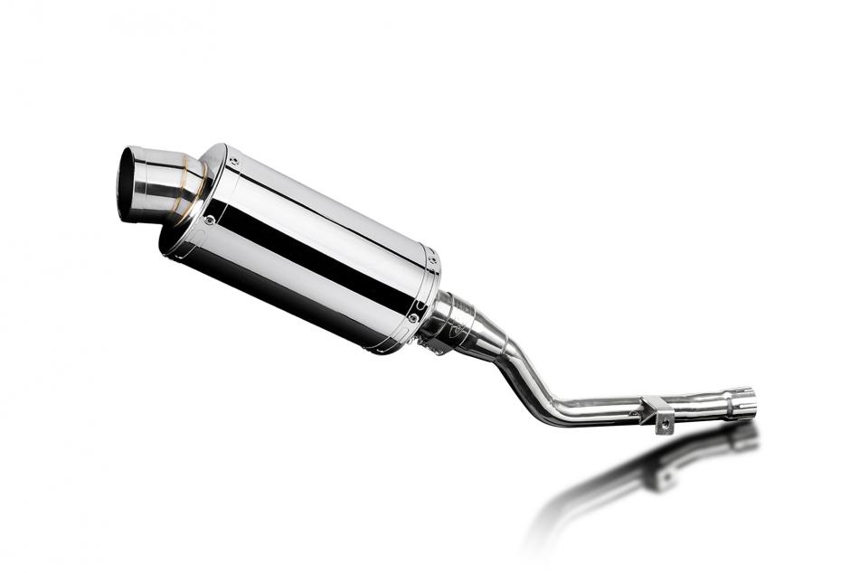 Honda CRF300L 2021-2024 225mm Oval Stainless Exhaust Silencer Can Kit