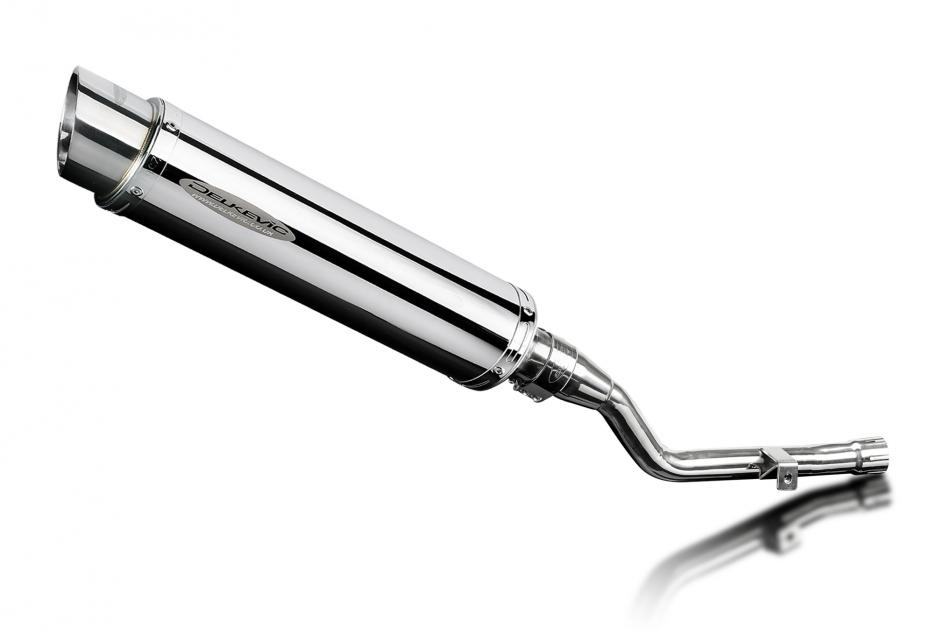 Honda CRF300L 2021-2024 350mm Round Stainless Exhaust Silencer Can Kit