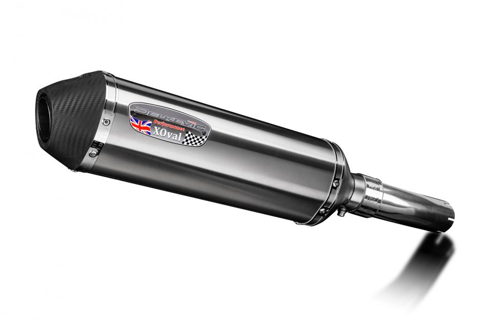 CB750 HORNET 2023-2024 / XOVAL 343mm (13.5 inch) RH SILENCER BRUSH 304 STAINLESS STEEL