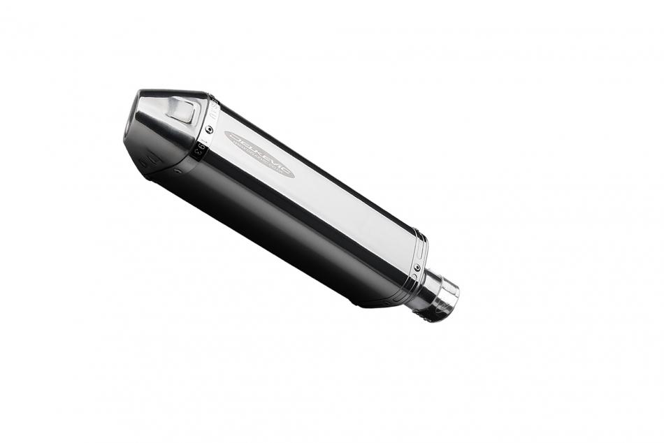 TIGER 900 GT 2020-2023 / TRI-OVAL 320mm (13 inch) RH SILENCER 304 STAINLESS STEEL